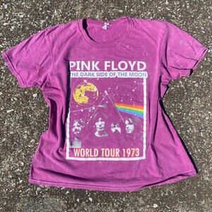 Pink floyd merch graphic tee